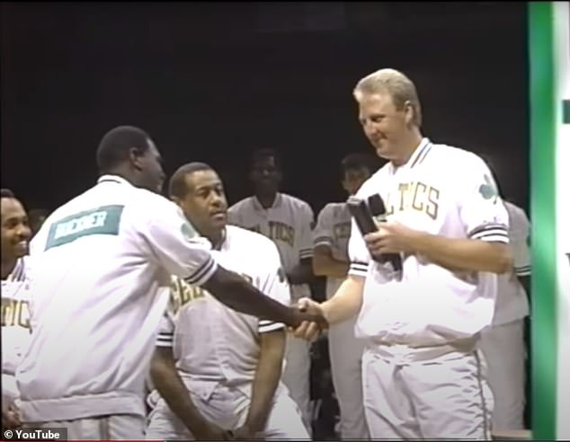 Former coaches, teammates and rivals took turns rejoicing in Bird's greatness back in the day