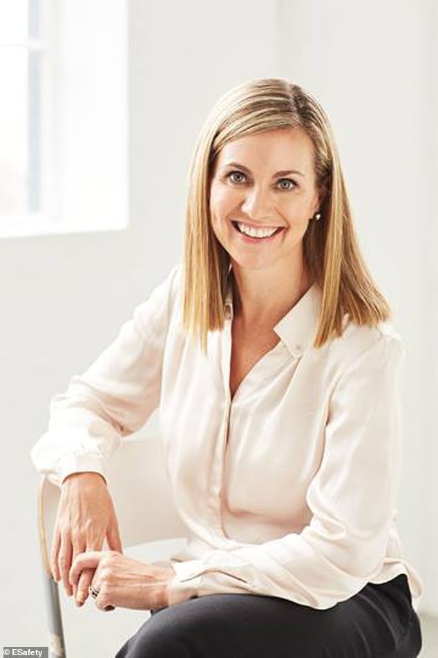 The government-funded body is led by former Twitter Director of Public Policy, Australia and South East Asia, Julie Inman-Grant (pictured), who receives an annual salary of almost $445,000.