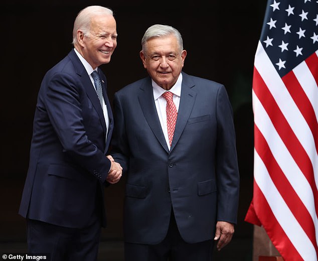 President Biden met with President Obrador of Mexico in Mexico City in January 2023