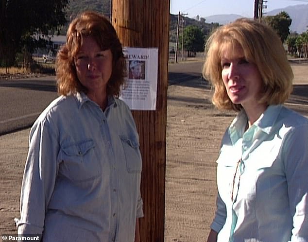 Jane Dorotik is pictured on the left in 2000