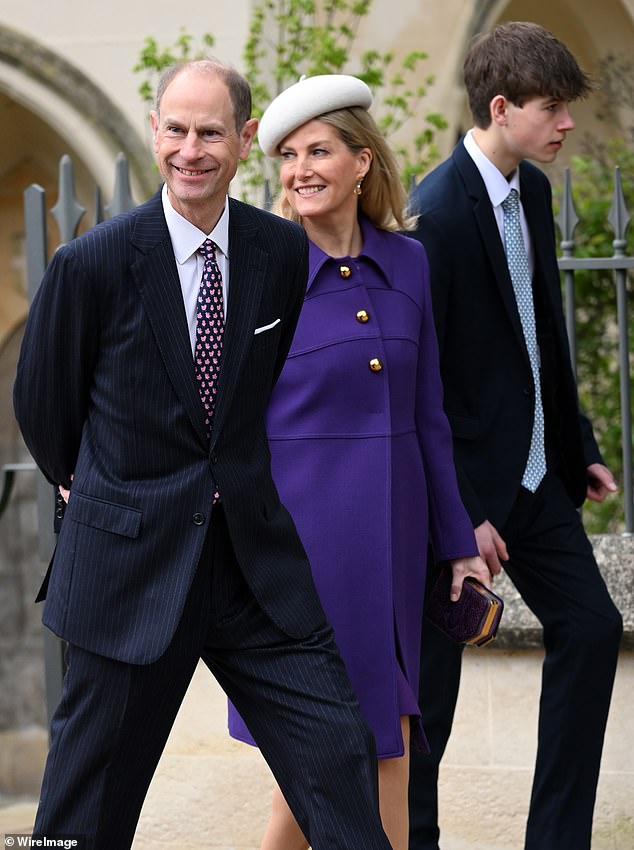 Judi said of Prince Edward's hand clasp: 