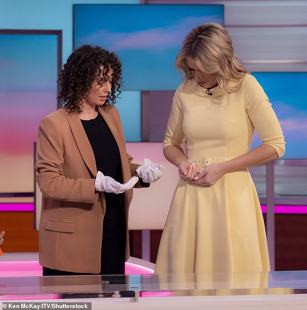 When GMB's Charlotte Hawkins pretended to break Marilyn Monroe's necklace, one Twitter user went so far as to call the joke 'lame and not funny'.