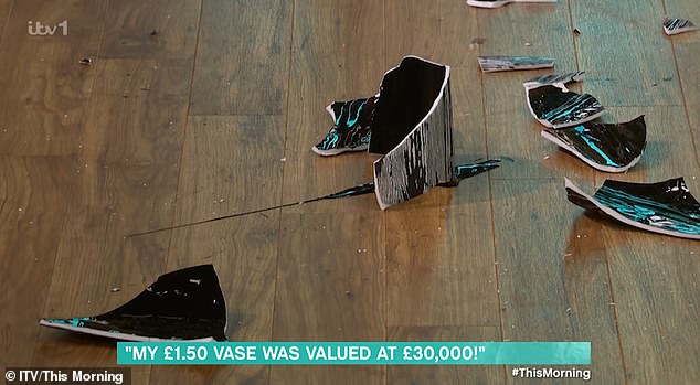 In a segment about a vase, a woman claimed to have bought the ceramic for £1.50, which turned out to be worth as much as £30,000