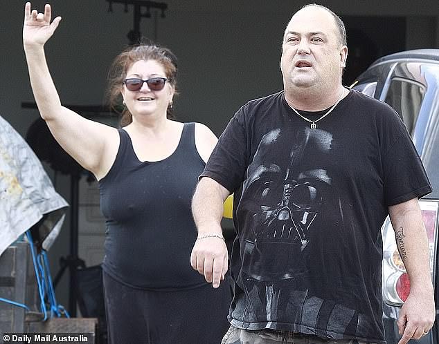 Butler (pictured with her partner, Jason Cantoni, in 2019) told reporters that her daughter was 