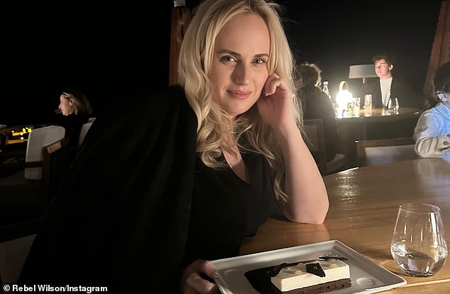 Rebel – whose polycystic ovarian syndrome affects fertility – originally decided to slim down in 2019 at the insistence of her IVF doctor (pictured Saturday)