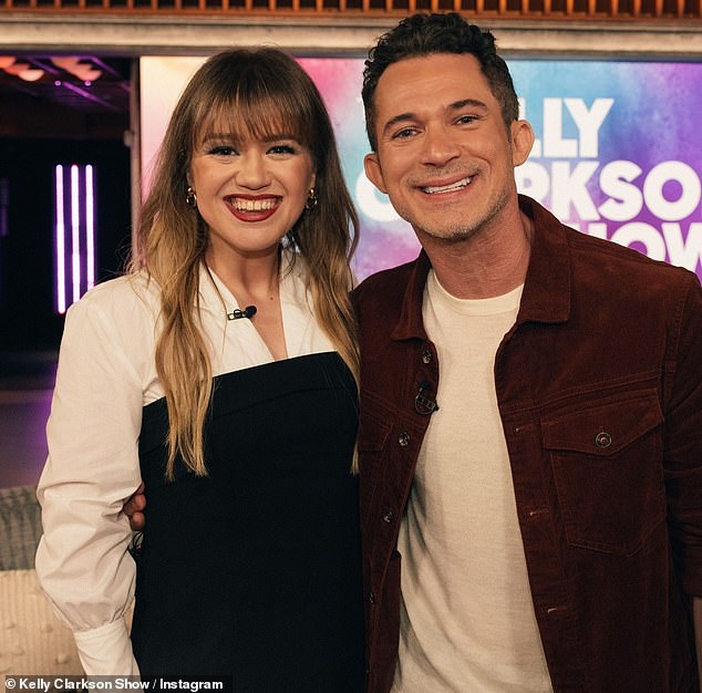 A year ago, Kelly was much fuller everywhere, and now it seems like Kelly is at her lowest weight ever.  Seen with Justin Willman