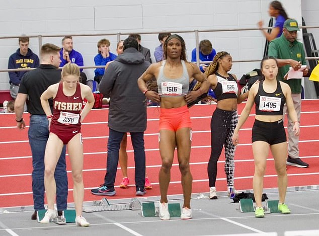 Olympian Sharron Davies tweeted against trans runner CeCe Telfer after footage circulated online this weekend showing Telfer warming up against much shorter and much less muscular female competitors.  “Find the male athlete in the women's race!”  Davis wrote.