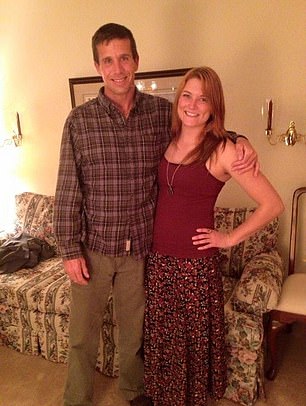 Ms Vogt, pictured above with her then-boyfriend, committed suicide ten days after visiting a Vipassana centre