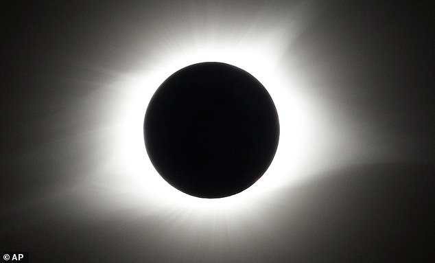 Spectators are urged to wear only ISO 12312-2-certified eclipse glasses, as the sun's corona – or outer atmosphere – can cause vision damage