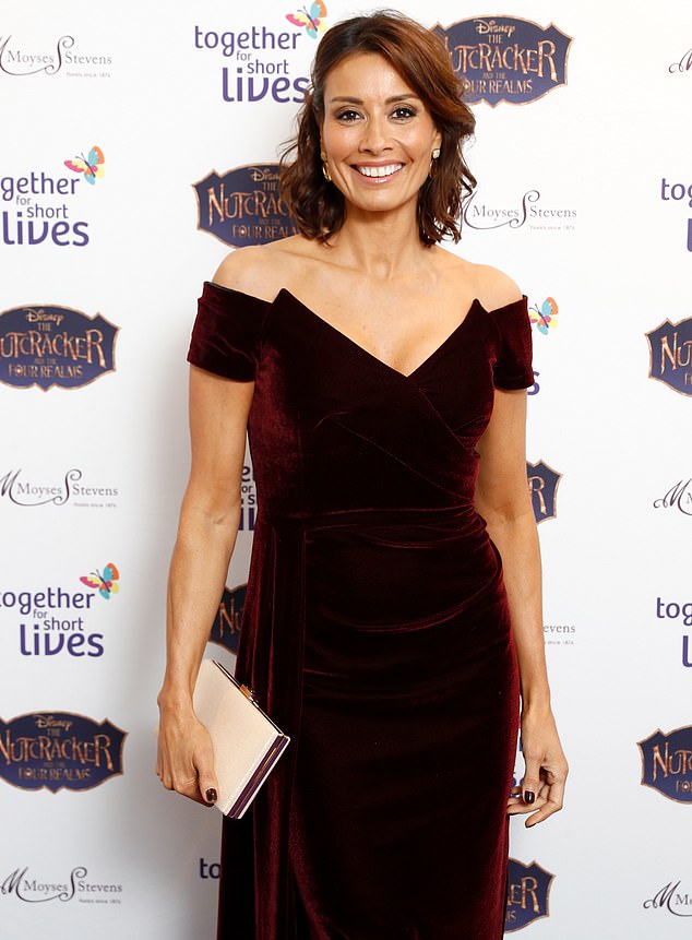 TV presenter Melanie Sykes was diagnosed with autism at the age of 51 and shared the news in 2021. Here she is pictured in London in 2018