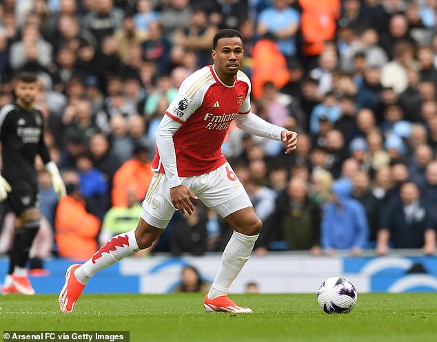 Rice has singled out Gabriel for his performances this season, handing the Brazilian a key role in Arsenal's title challenge