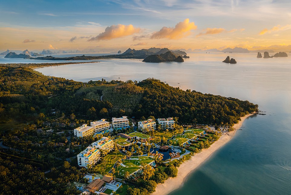 Fiona checks into Anantara Koh Yao Yai (photo), the island's first five-star hotel