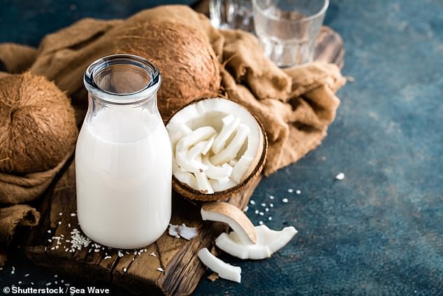 A Co-op spokesperson said: 'As a convenience retailer, we continually review our range to ensure we provide the best quality products to our members, owners and customers, and have launched Co-op's first Sri Lankan own-brand coconut milk brought to market.  since March' (stock image)