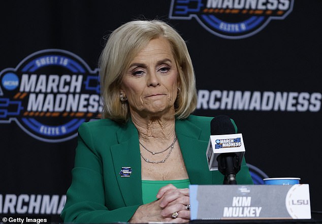 LSU head coach Kim Mulkey claimed they did not miss the national anthem on purpose