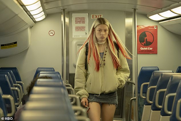 Schafer acknowledged the importance of her Euphoria role and how it has raised the public profile of transgender people and brought light to their fight for equality;  still from Euphoria