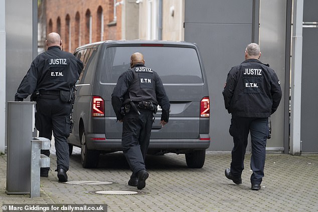 Brueckner arrived at the court in Braunschweig early on Wednesday under a heavy police escort