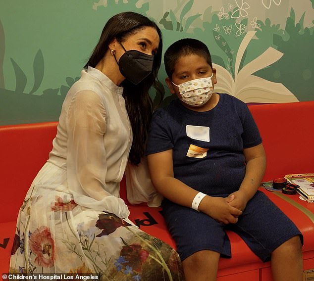 Meghan's latest storytime session was part of the Make March Matter campaign, an annual hospital fundraiser that aims to create hope and build a healthier future with the help of 
