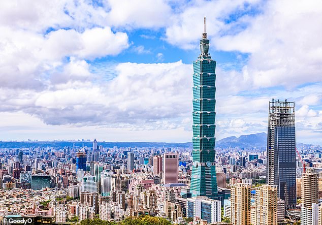 Taipei 101 is the tallest building in Taiwan and previously the tallest building in the world (now the 11th tallest)