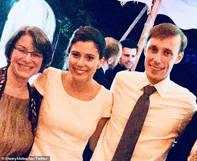 National Security Advisor Jake Sullivan and Maggie Goodlander married in 2015;  their wedding was attended by many prominent Democrats, including Senator Amy Klobuchar