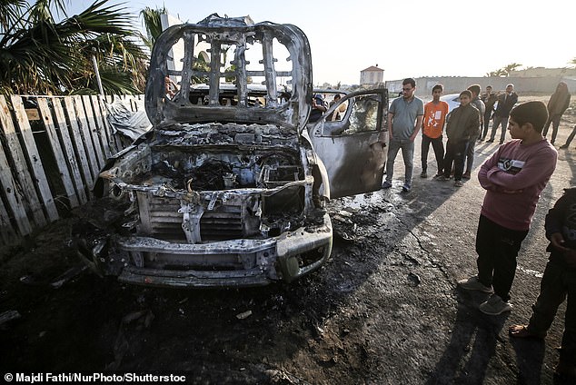 At least 196 aid workers have been killed so far in this latest conflict between Israel and Hamas (photo, one of the WCK cars)