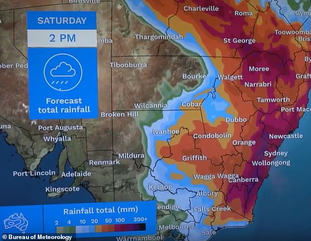 Weather agencies have warned those living from south-east Queensland to the NSW south coast are in for a miserable few days from Thursday to Saturday.