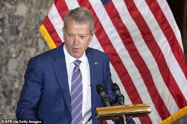 Nebraska Governor Jim Pillen speaks at an event in Washington, DC in 2023