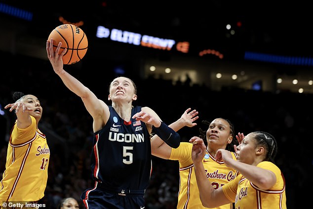 Hill mentioned UConn star Paige Bueckers as another white female basketball player who has more coverage than her Black counterparts