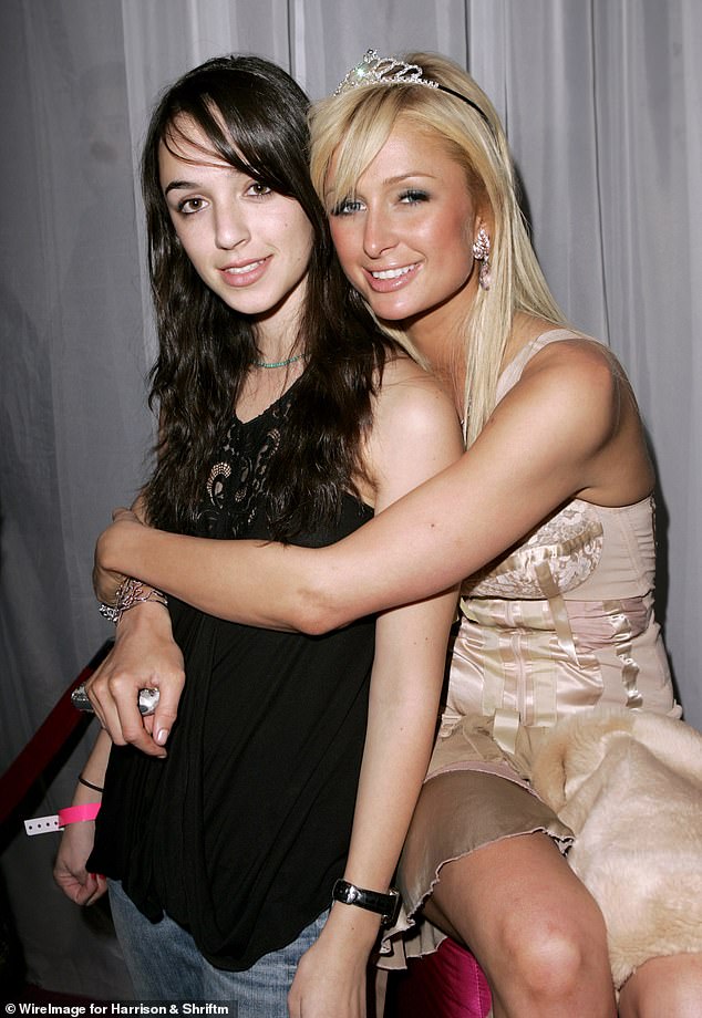 Her stunning transformation was recently brought to light after a clip of images of Farrah through the years went viral on TikTok (seen with Paris Hilton in 2004)