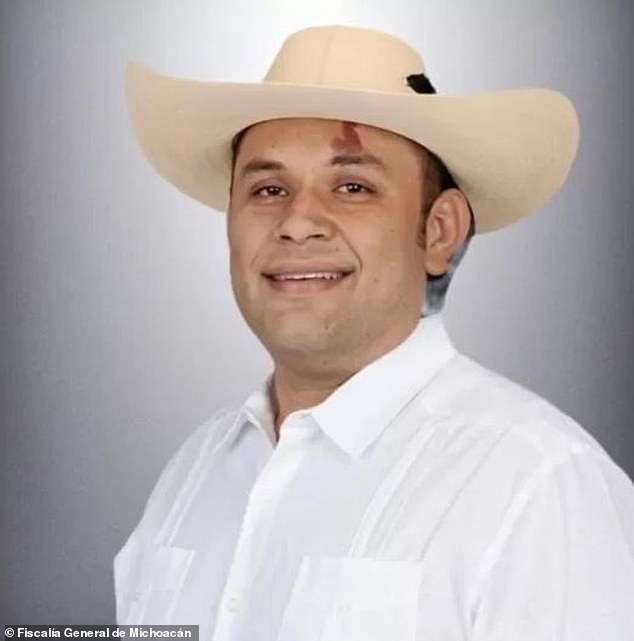 Guillermo Torres, the mayor of Churumuco, was shot dead in a taco restaurant on Saturday