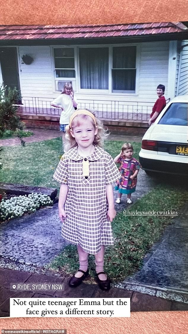 The popular children's entertainer, who won an ARIA last year, also posted a photo of himself in school uniform