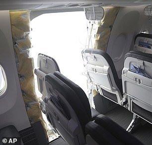 Six Alaska Airlines passengers have sued Boeing after their horror flight in which a door plug blew out at 16,000 feet, forcing a dramatic emergency landing in Oregon