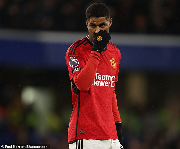 Rashford came on as a second-half substitute at Stamford Bridge but was criticized for his performance