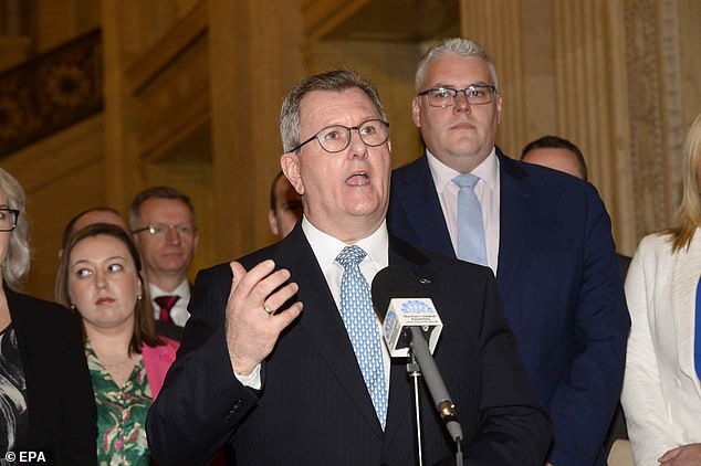 McDonald's comments came after Democratic Unionist Party leader Sir Jeffrey Donaldson mocked her for saying Irish unity was within 