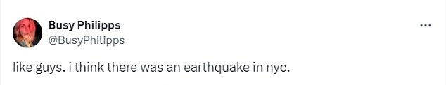 1712331590 445 Celebrities lose it over New York City earthquake as 48 magnitude