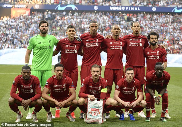 Van Dijk has played alongside a host of top talents at Anfield, but called one former player his best teammate in this photo