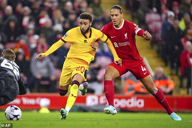 Van Dijk is currently trying to lead Liverpool to their second ever Premier League crown