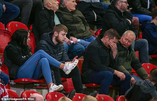 Nearly 9,000 Rotherham United fans were in attendance as their side were sent back to the third tier