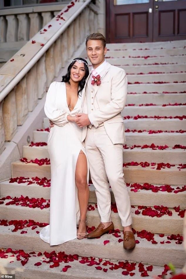 Ella rose to fame alongside Mitch Eynaud in Married At First Sight, but the couple announced they had gone their separate ways shortly after the reunion aired in January 2022.