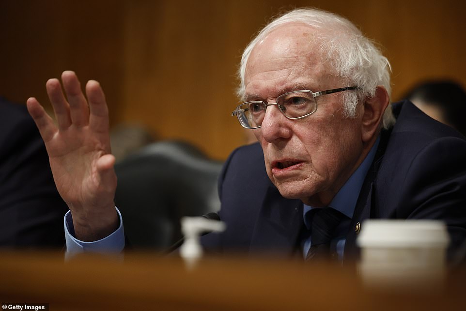 “You can't keep talking about your concerns about the humanitarian situation in Gaza and then give Netanyahu another $10 billion or more in bombs.  You can not do that.  That's hypocritical.'  Sanders said the president is not stupid and that he knows Biden is a 