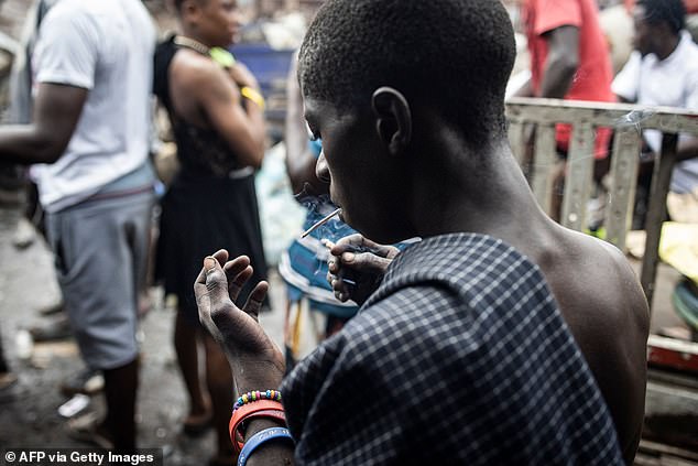 A new 'zombie drug' containing human bones is sweeping through Sierra Leone, killing two users every week - and causing dealers to rob graves to meet demand