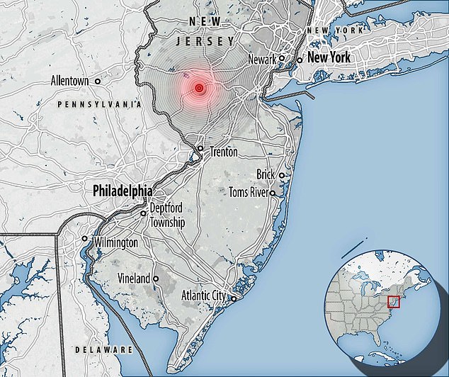 The US Geological Survey reported the earthquake at a preliminary magnitude of 4.7