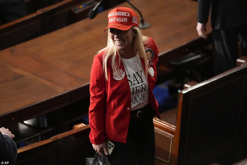 “I will also tell the lion that wants to devour our children that our God is greater,” Greene said during a CPAC speech in 2023. “Our God is the God who created man and woman, in his image he created us. '