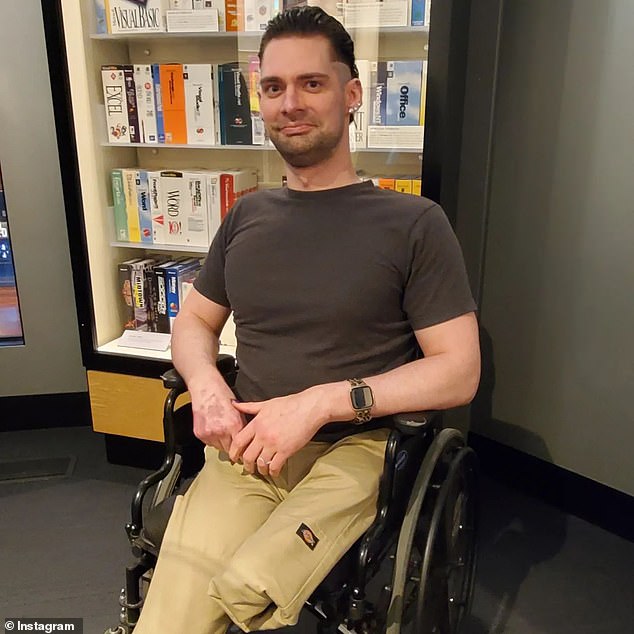 Garwood admits new prosthesis 'makes walking so much easier'