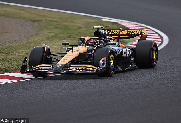 It seems unlikely that Norris will break that duck during Sunday morning's Japanese Grand Prix