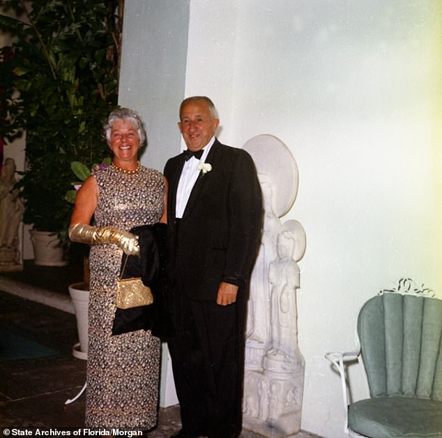 Agnes Carvel is pictured at the Everglades Club during a gala for St Mary's Hospital in March 1969