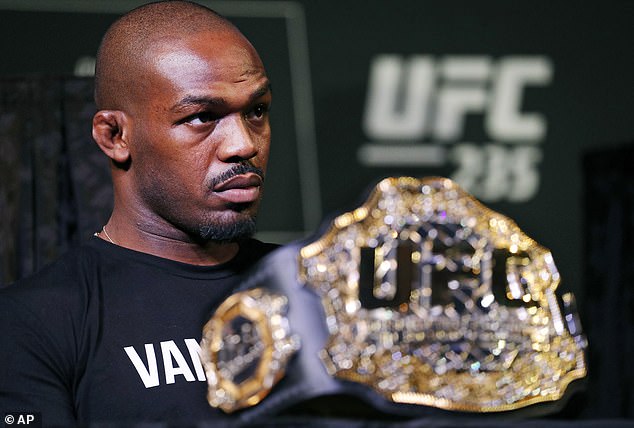 Jones was stripped of his light heavyweight title in 2015 after a hit-and-run incident