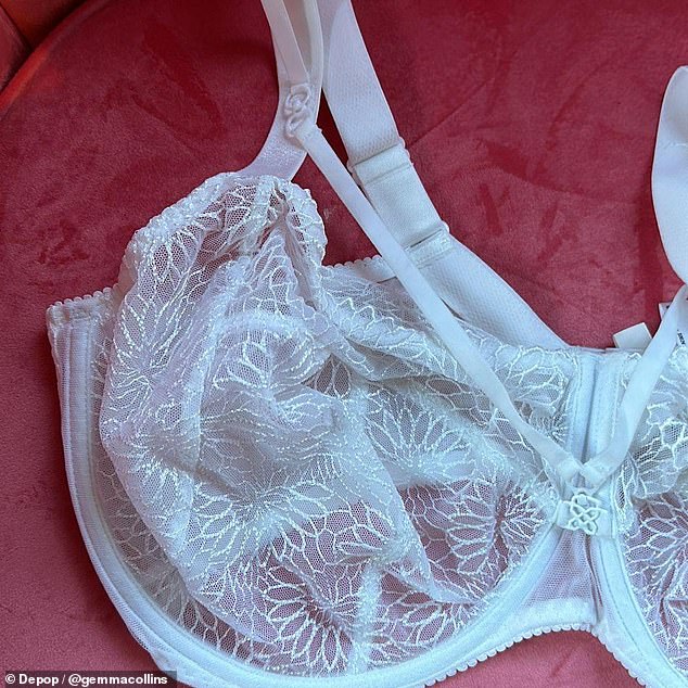 As the lingerie went unsold, Gemma - known as The GC - was forced to drop the price to just £20 three weeks ago when it was finally snapped up.