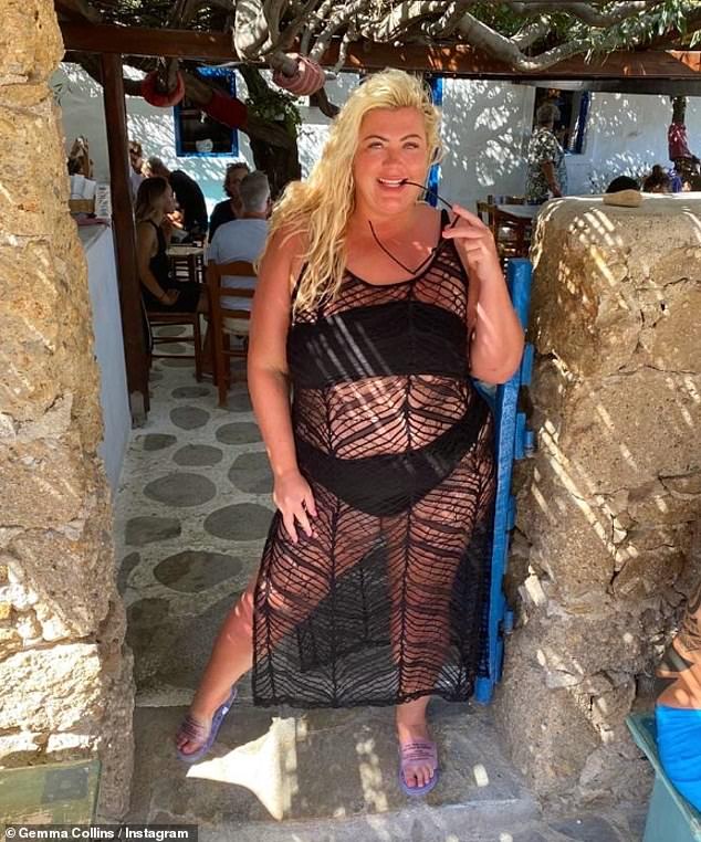 The former TOWIE star admitted that despite the Greek island being 'pure magic', you need 'big pockets' to stay there