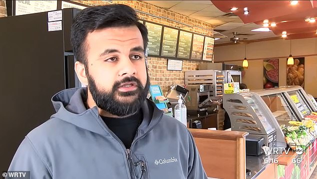 Aarij Kham, Subway's Indianapolis district manager, expressed gratitude to Pitzulo for his courageous actions and detailed what happened in a statement