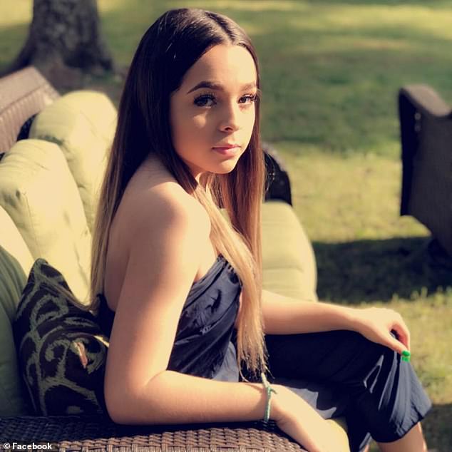 Daughter Kloee, 16, died four days after she was shot and declared brain dead from her injuries